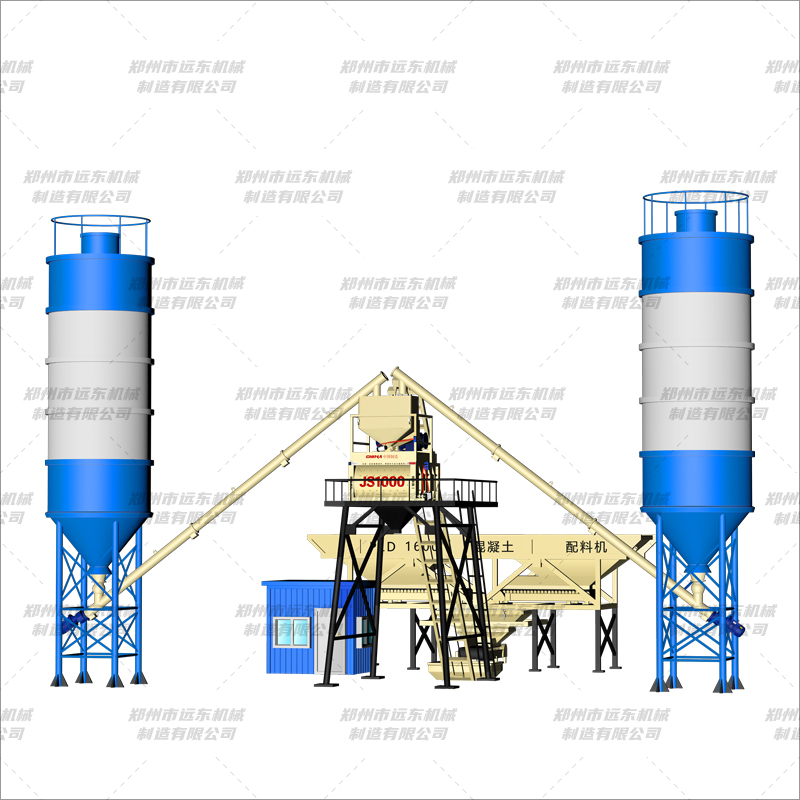 HZS50(1000+2仓)混凝土搅拌站(图2) HZS50(1000+2仓)混凝土搅拌站(图2)